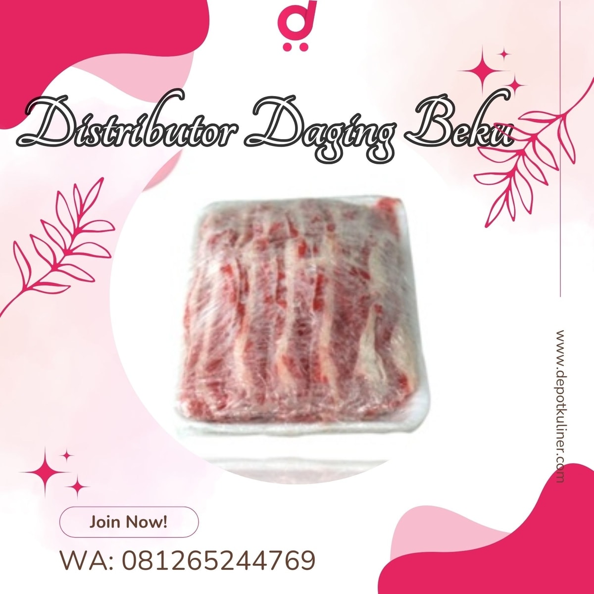 Distributor Daging Beku DISKON DISTRIBUTOR, 081265244769