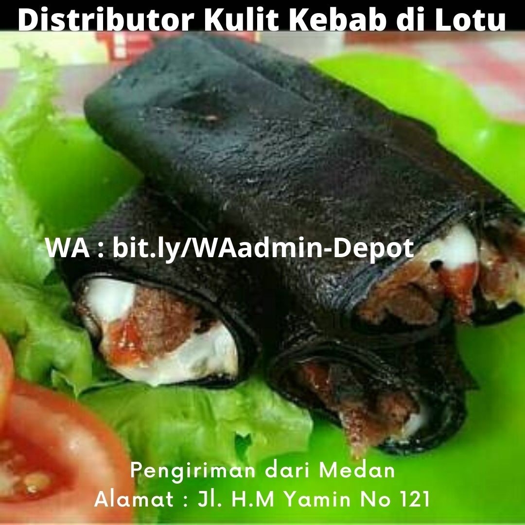 Distributor Kulit Kebab di Lotu Shipping from Medan