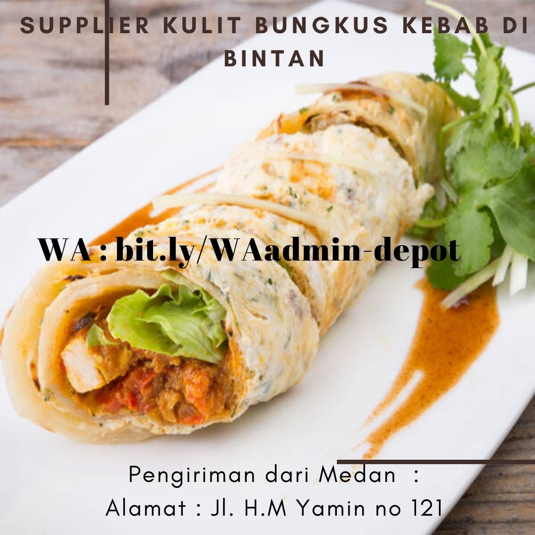 Supplier Kulit Bungkus Kebab di Bintan Pengiriman from Kota Medan