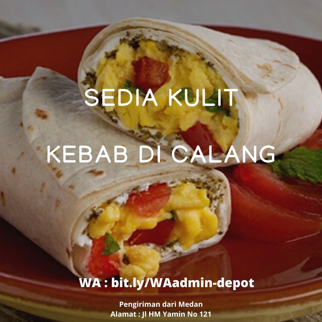 Sedia Kulit Kebab di Calang Toko asal Medan