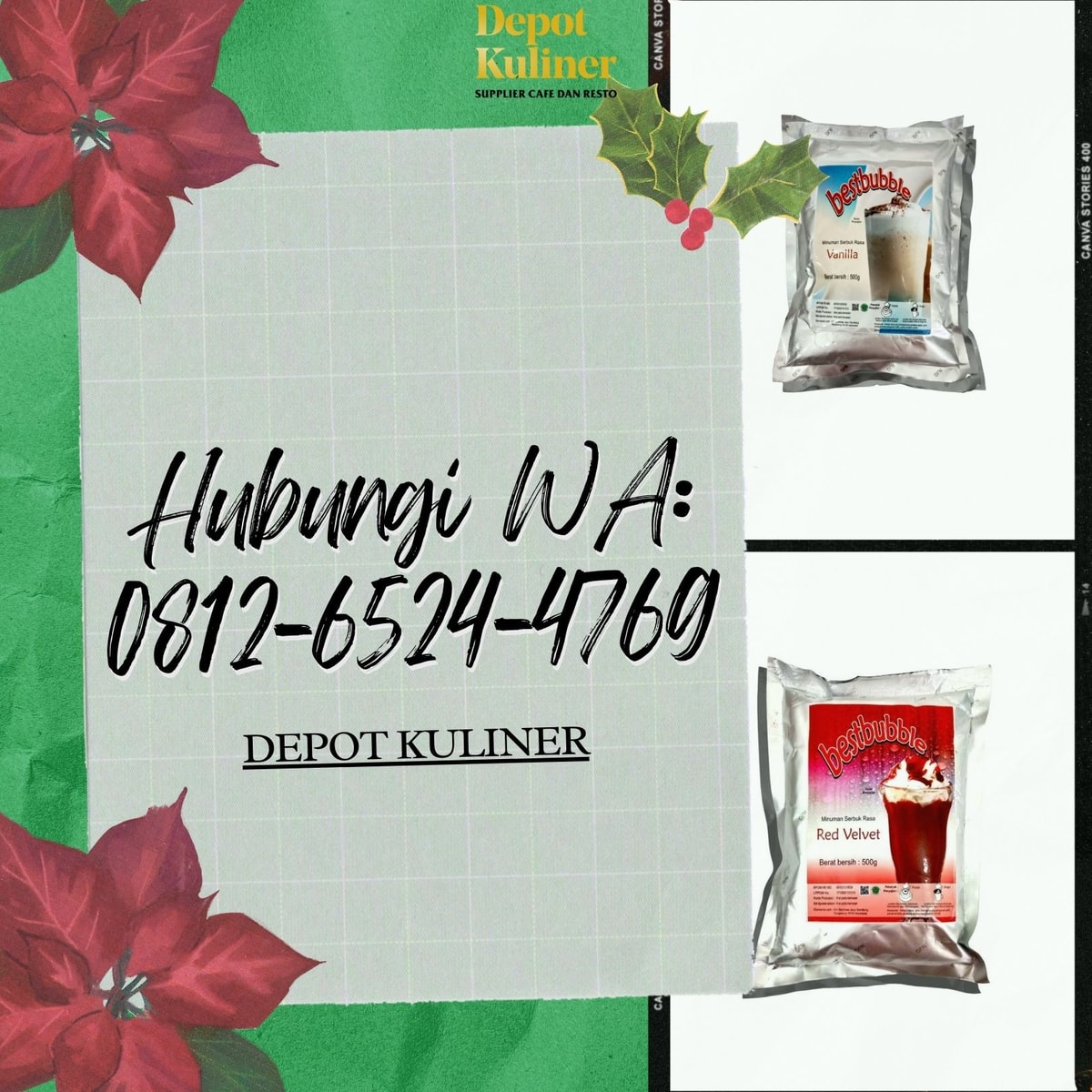 HARGA IRIT, Call 0812-6524-4769, Distributor Bubuk Minuman Di Medan