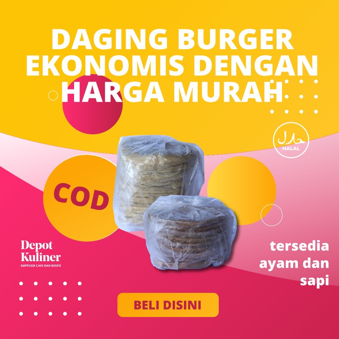 TERMURAH, WA: 0812-6524-4769, Jual Daging Burger Homemade Medan
