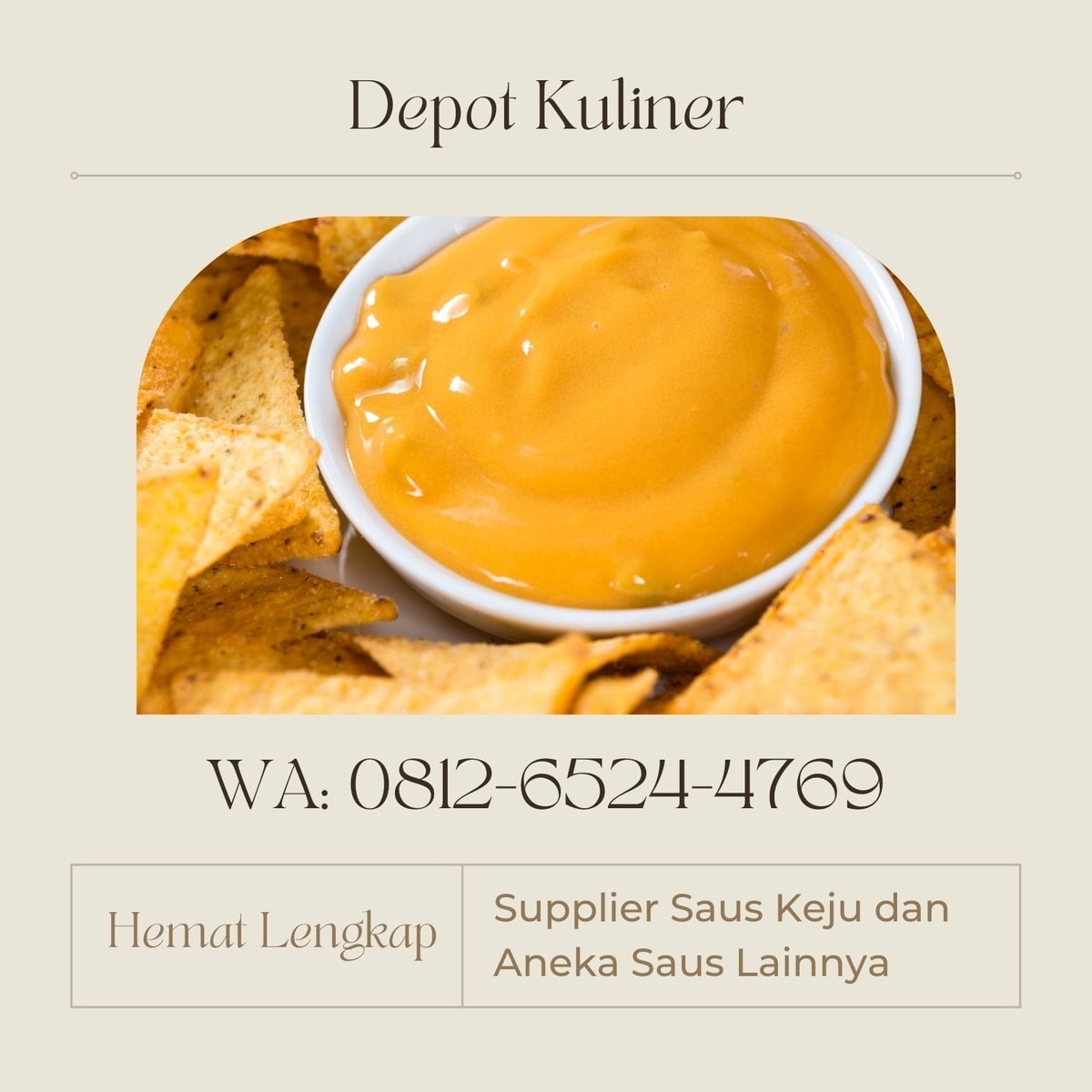 NIKMAT DAN LARIS, Call 0812-6524-4769, Jual Saus Keju di Medan Merk Euro Gourmet