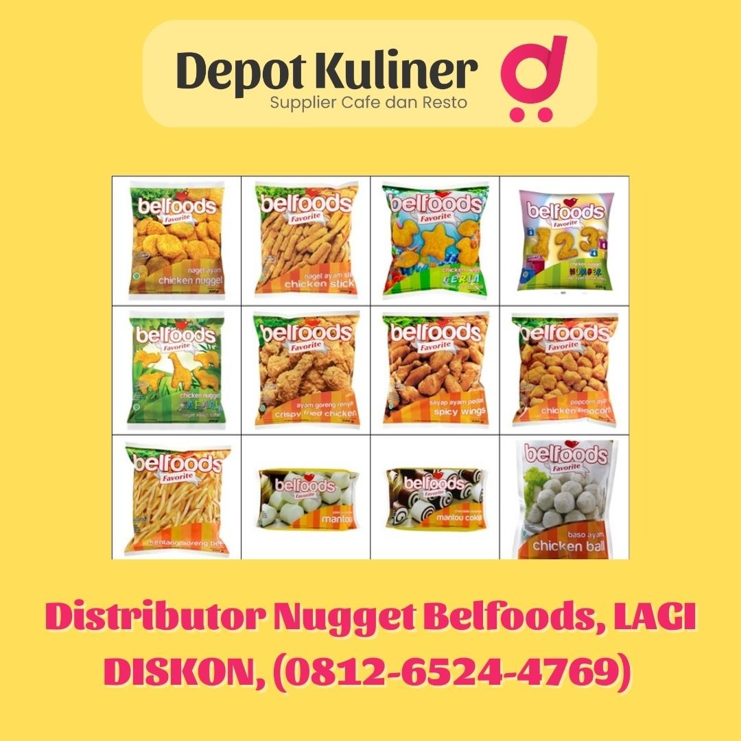 Distributor Nugget Belfoods, LAGI DISKON, (0812-6524-4769)