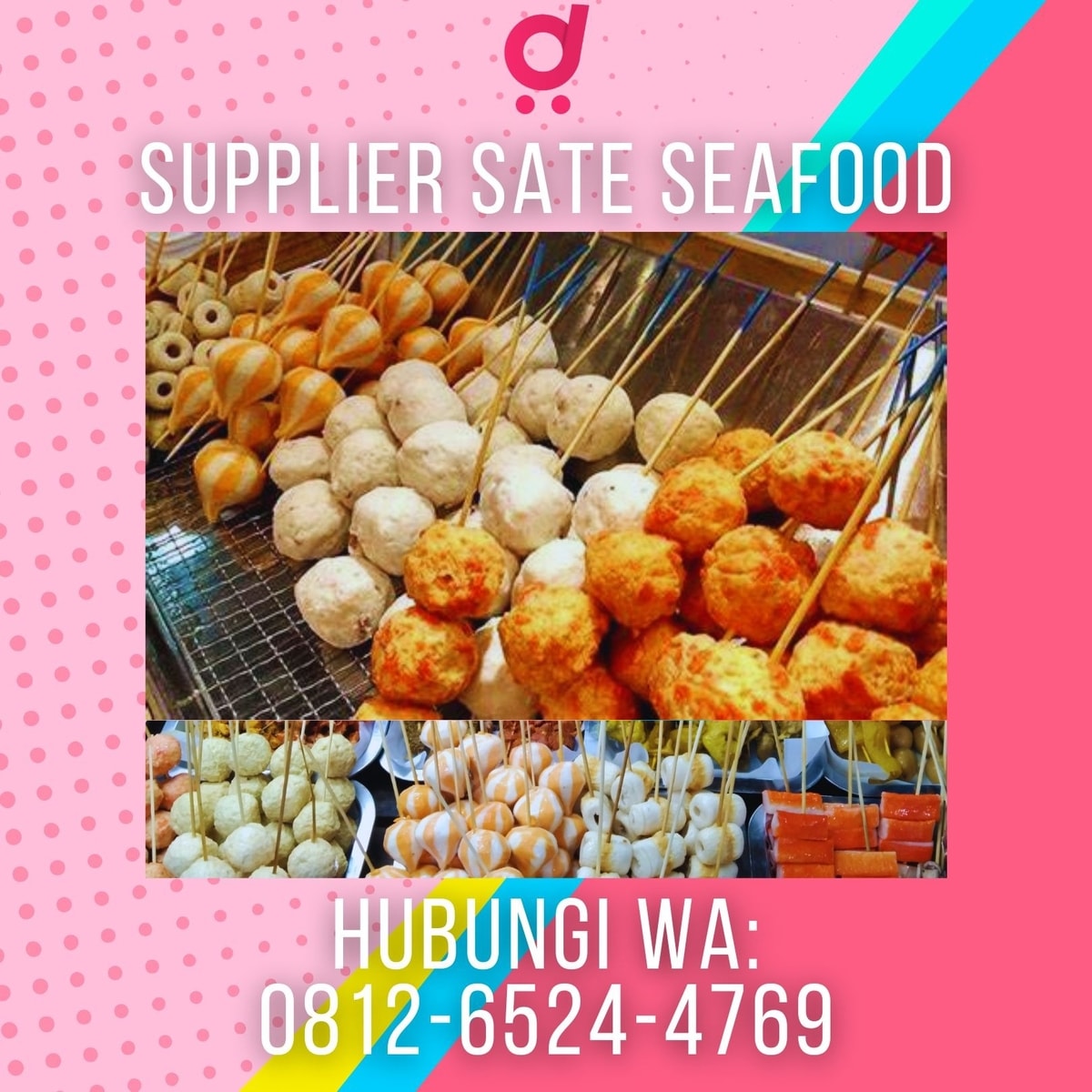 PALING LARIS, Call 0812-6524-4769, Grosir Sate Seafood di Mardingding