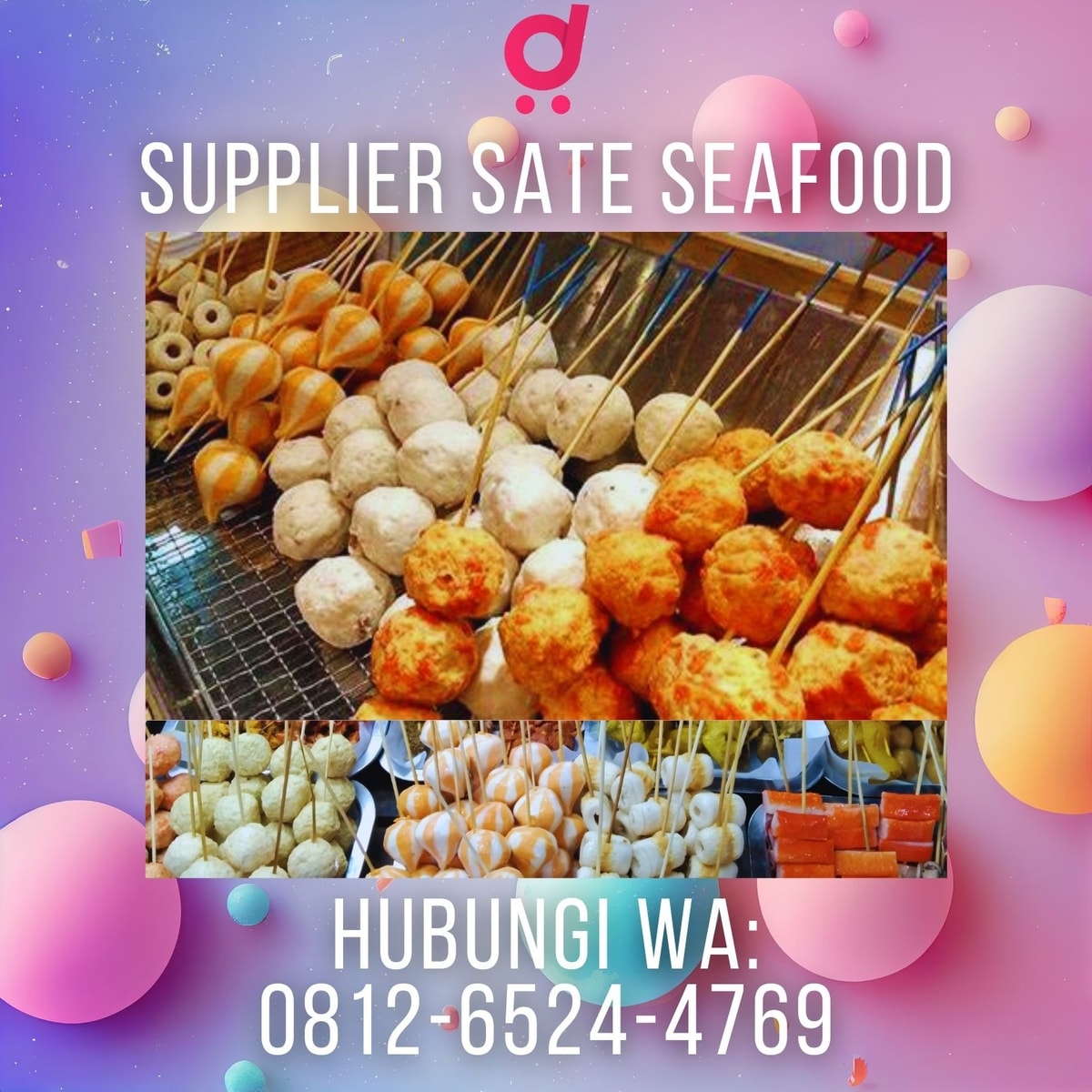 READY STOK, Whatsapp 0812-6524-4769, Produsen Sate Seafood di Siantar Barat