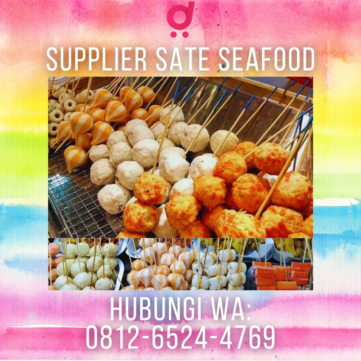 READY STOK, Telpon 0822-7427-0883, Agen Sate Seafood di Sei Rampah, Serdang Bedagai