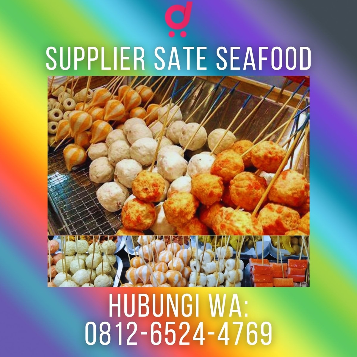 PALING LARIS, Whatsapp 0822-7427-0883, Distributor Sate Seafood di Sei Kepayang Barat