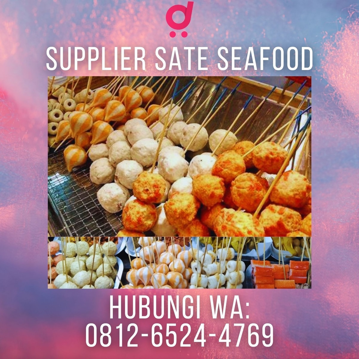 HARGA DISTRIBUTOR, WA 0822-7427-0883, Agen Sate Seafood di Pematang Jaya, Langkat