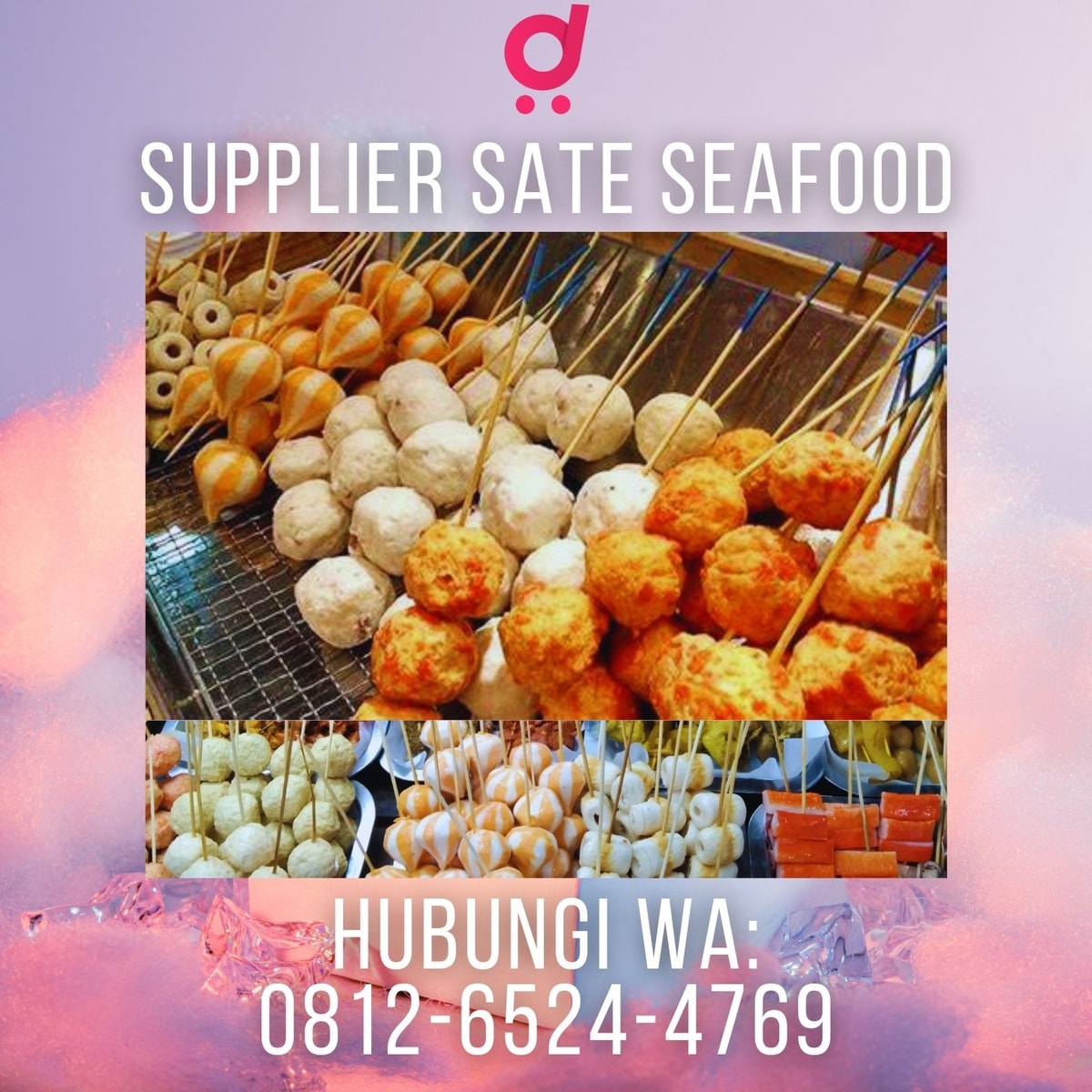 HARGA DISTRIBUTOR, Whatsapp 0822-7427-0883, Agen Sate Seafood Murah di Silangkitang