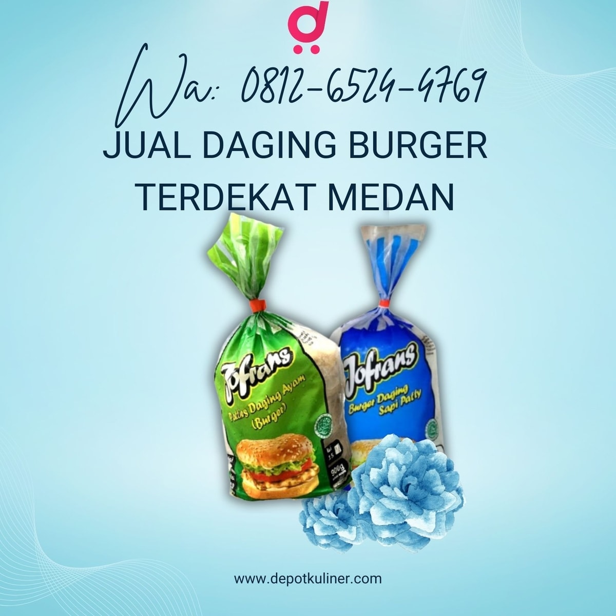 MURAH BERKUALITAS, Call 0812-6524-4769, Jual Daging Burger Terdekat Medan
