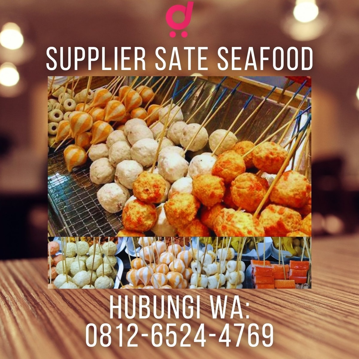 READY STOK, Whatsapp 0812-6110-2958, Jual Makanan Sate Seafood di Barus Utara