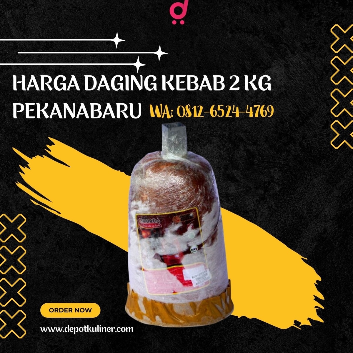 MURAH BERKUALITAS, Call 0812-6524-4769, Harga Daging Kebab 2 Kg Pekanabaru