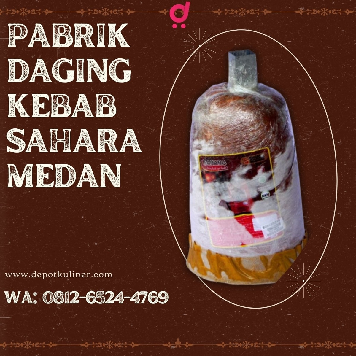PALING LARIS, Call 0812-6524-4769, Pabrik Daging Kebab Sahara Medan
