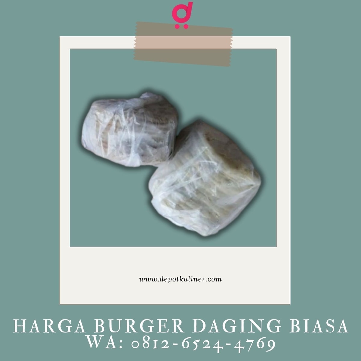 HARGA PROMOSI, Call 0812-6524-4769, Harga Burger Daging Biasa