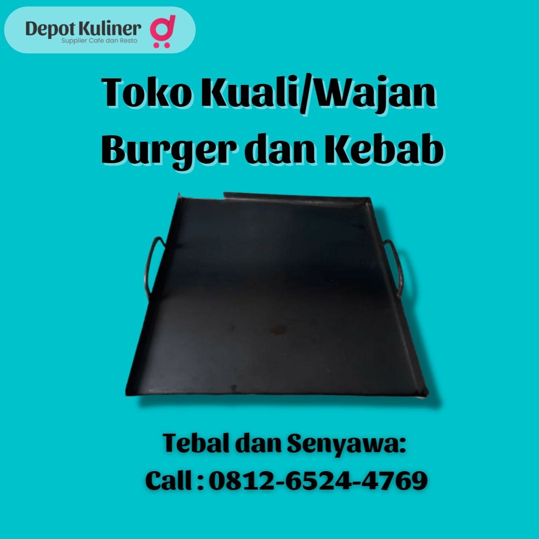Tempat Jual Wajan Kebab Dan Burger Singkil TAHAN LAMA, Hub: 0812-6524-4769