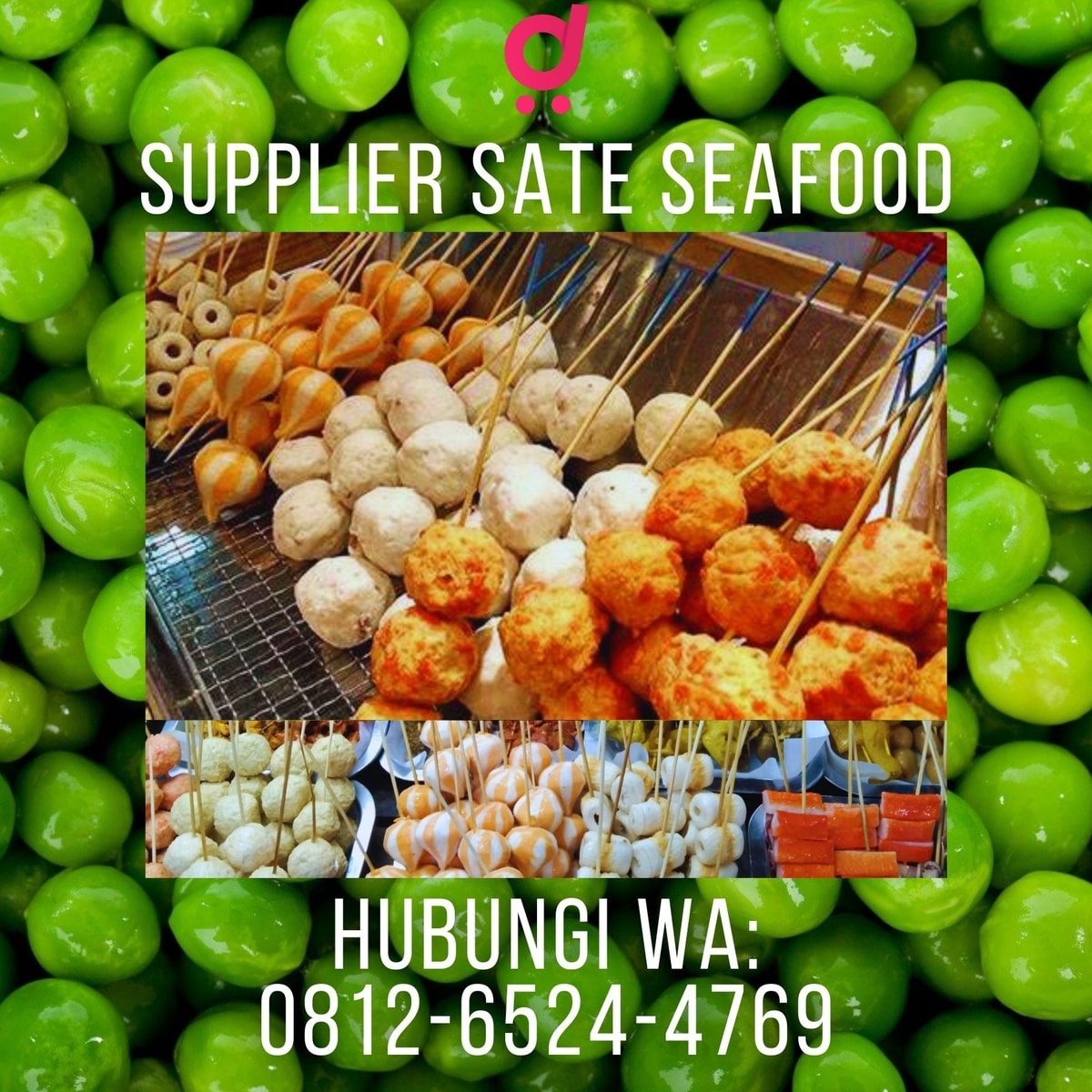 HARGA DISTRIBUTOR, Whatsapp 0812-6524-4769, Agen Sate Seafood di Sei Dadap
