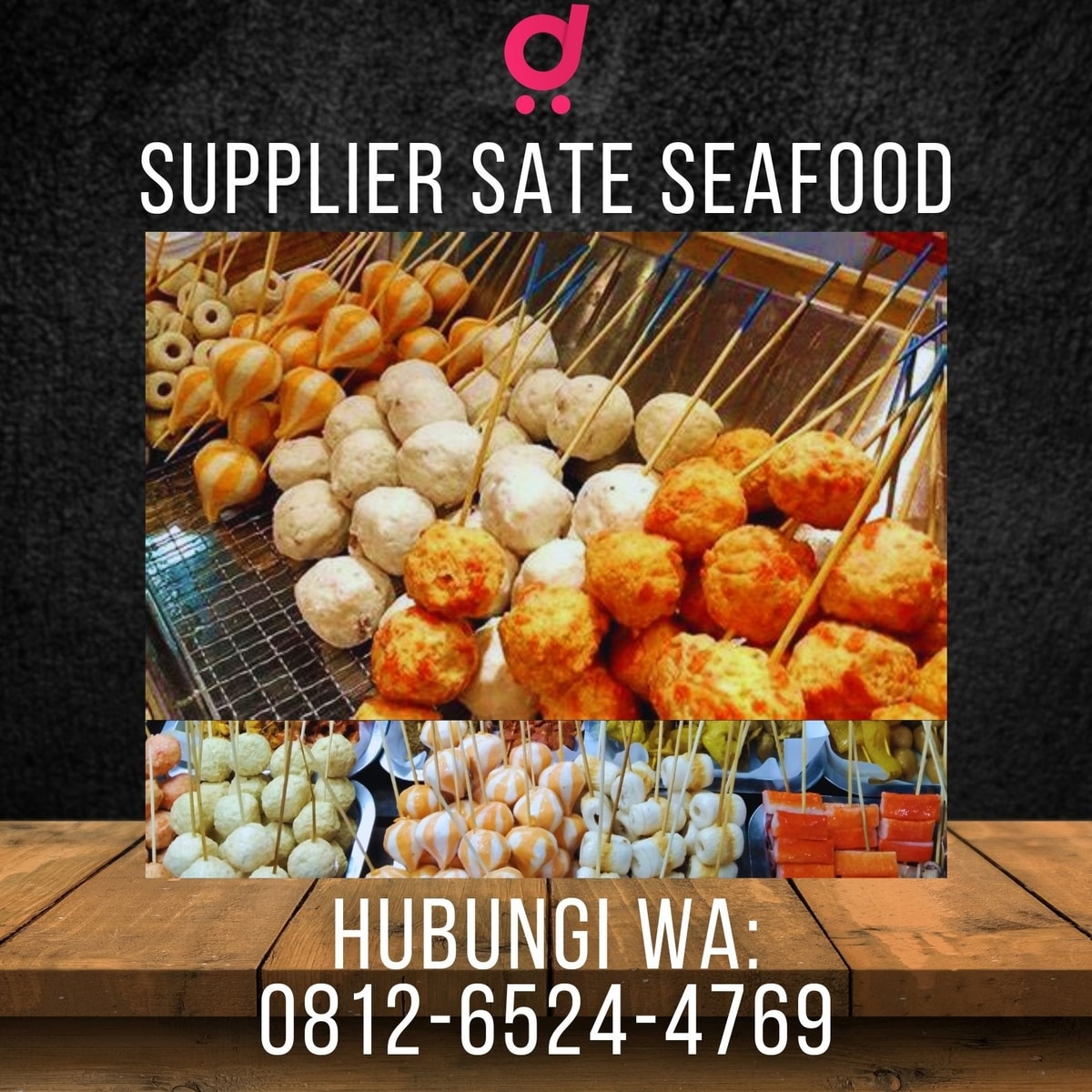 PALING LARIS, WA 0822-7427-0883, Agen Sate Seafood Murah di Pagindar