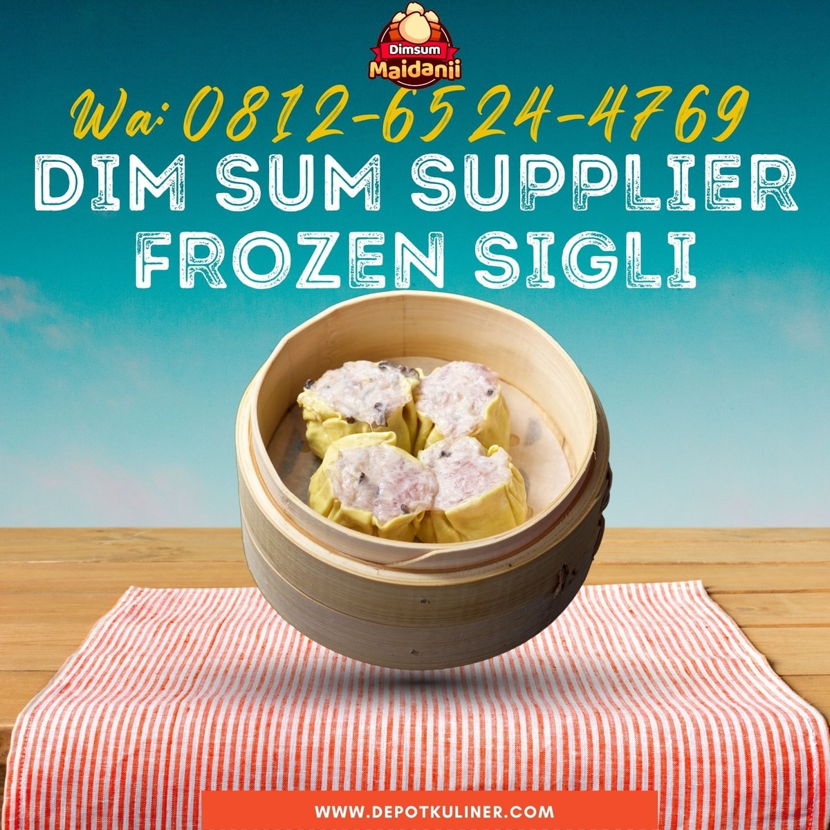 HARGA GROSIR, Call 0812-6524-4769, Dim Sum Supplier Frozen Sigli