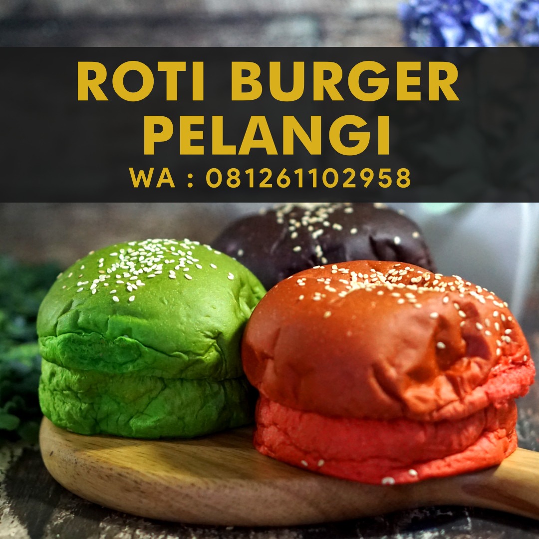Supplier Roti Burger Warna Warni - Depot Kuliner Medan
