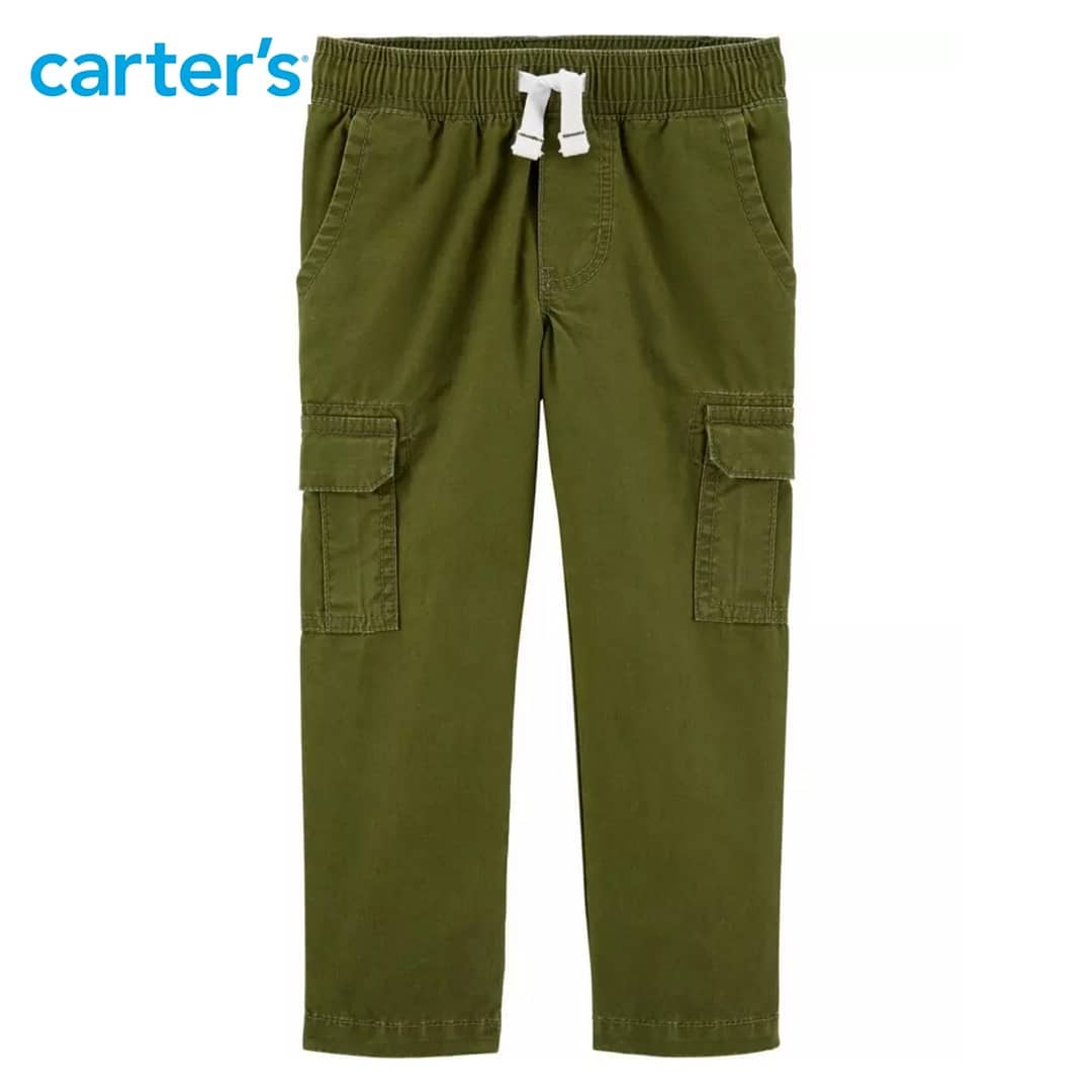  Celana  Panjang  Carter  s Pull On Cargo Green 20042