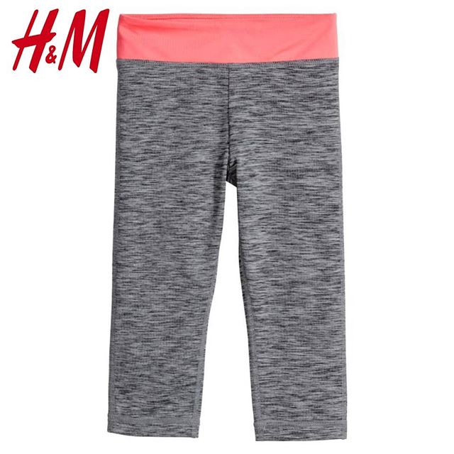  Legging  Sport H M  3 4 Heather Grey Pink