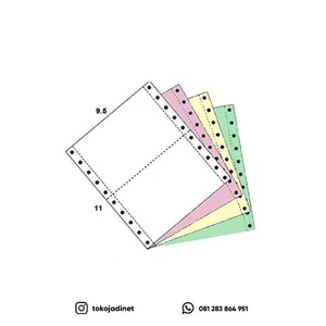 4 ply perforasi continuous form