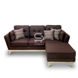 Scandi 3 seater with becnh