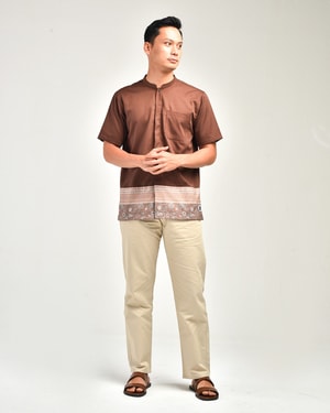 Brown Short Shirt