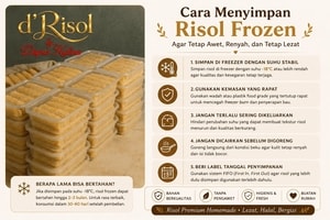 Cara Menyimpan Risol Frozen Agar Tetap Awet, Renyah, dan Tetap Lezat