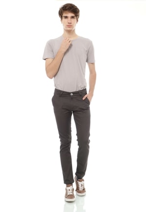 Libra Celana  Chino  Grey  Old