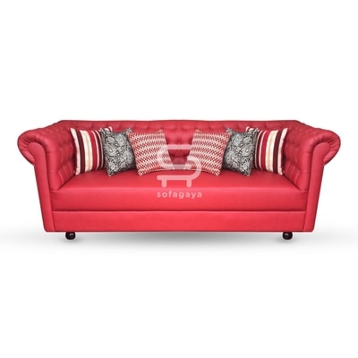 SOFAGAYA Sofa Chesterfield 3 seat