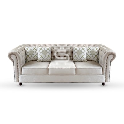 SOFAGAYA Sofa Chesterfield (3 seat)