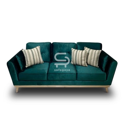 SOFAGAYA Scandi 3 Seater Green