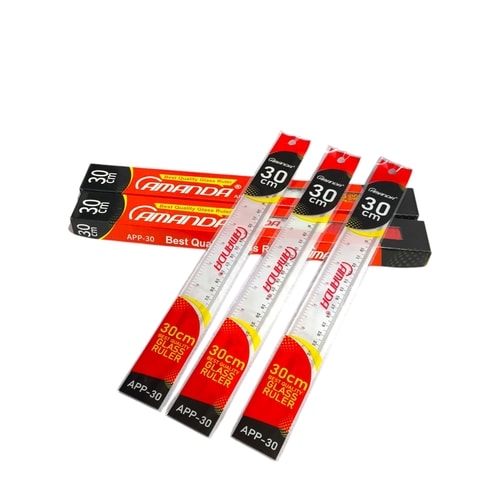 amanda penggaris plastik