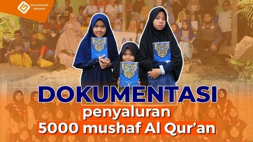 Dokumentasi Penyaluran 5000 Mushaf Al Qur'an Dari Para Donatur Melalui Program Sedekah Al Qur'an