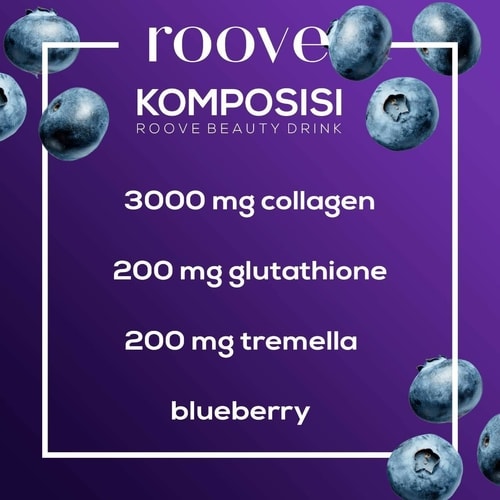 Komposisi Roove Drink Collagen