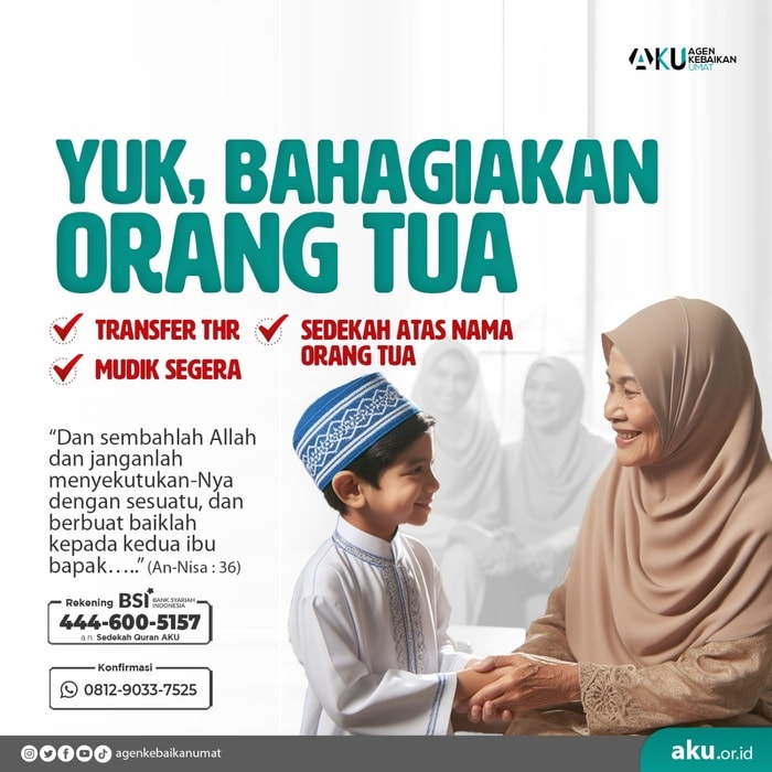 Sedekah Untuk Kedua Orang tua Di Akhir Ramadhan