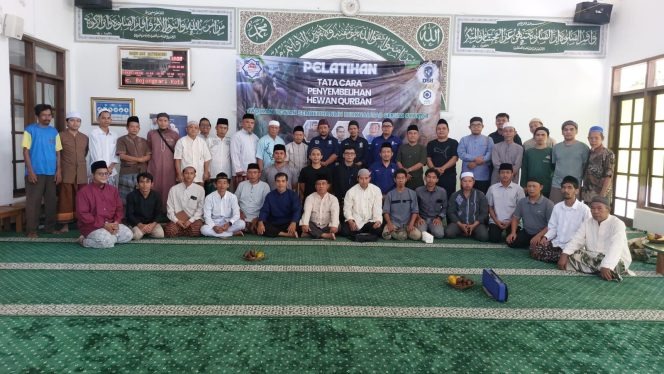 Pelatihan Sembelih Halal  Digelar di Masjid Jami’ Baiturrahim, Duren Mekar Depok