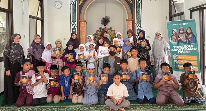 Maraton Kebaikan Hari Ketiga, Zakat Baik Salurkan Al-Qur’an dan Iqro’ untuk Tiga TPQ di Depok dan Bogor