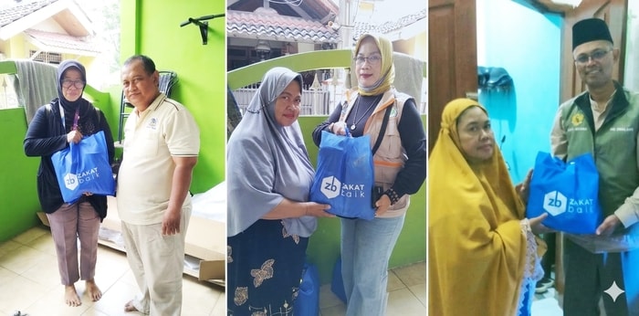 Zakat Baik Beri Hadiah Lebaran untuk Relawan Warga Peduli AIDS di Kecamatan Bojongsari Depok