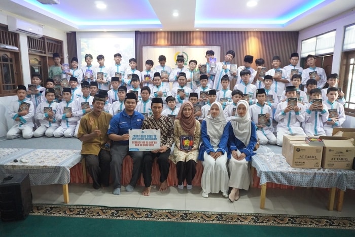 Zakat Baik Kembali Gelar Goes to School, Tanamkan Semangat Qurani dan Kepedulian Sosial Siswa di SMP Terpadu Darussalam