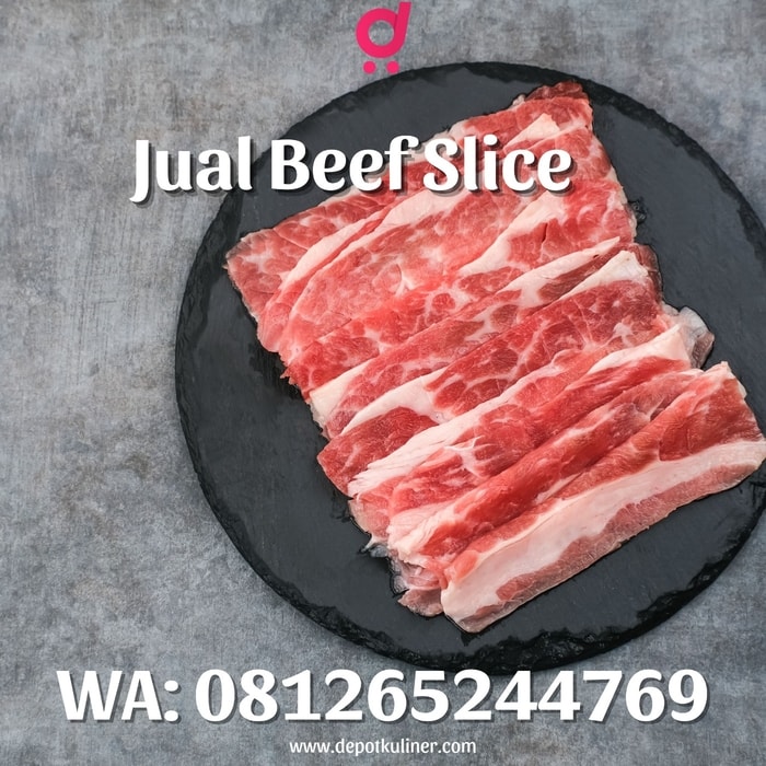 BERKULITAS, (0812.6524.4769) Jual Beef Slice: Kualitas Premium dari Depot Kuliner