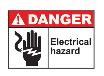 Danger Electrical Hazard | BigOwner Official