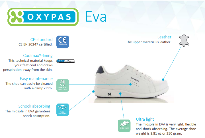 Produk Speksifikasi Oxypas Eva-ESD | bigowner®