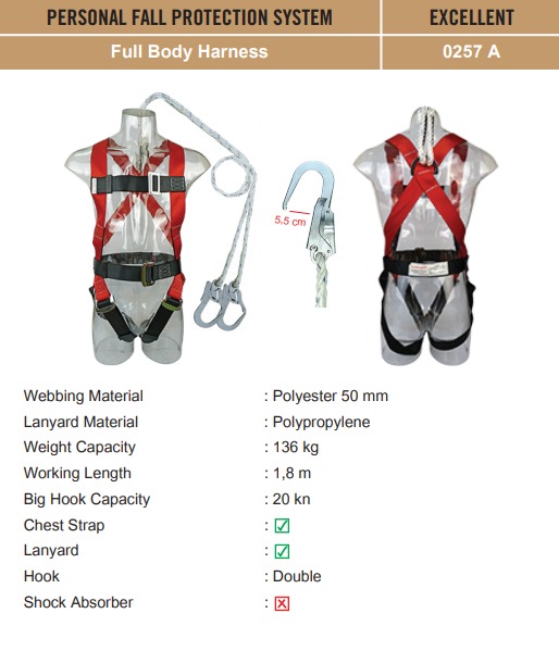 Excellent Full Body Harness Double Big Hook - Bigowner