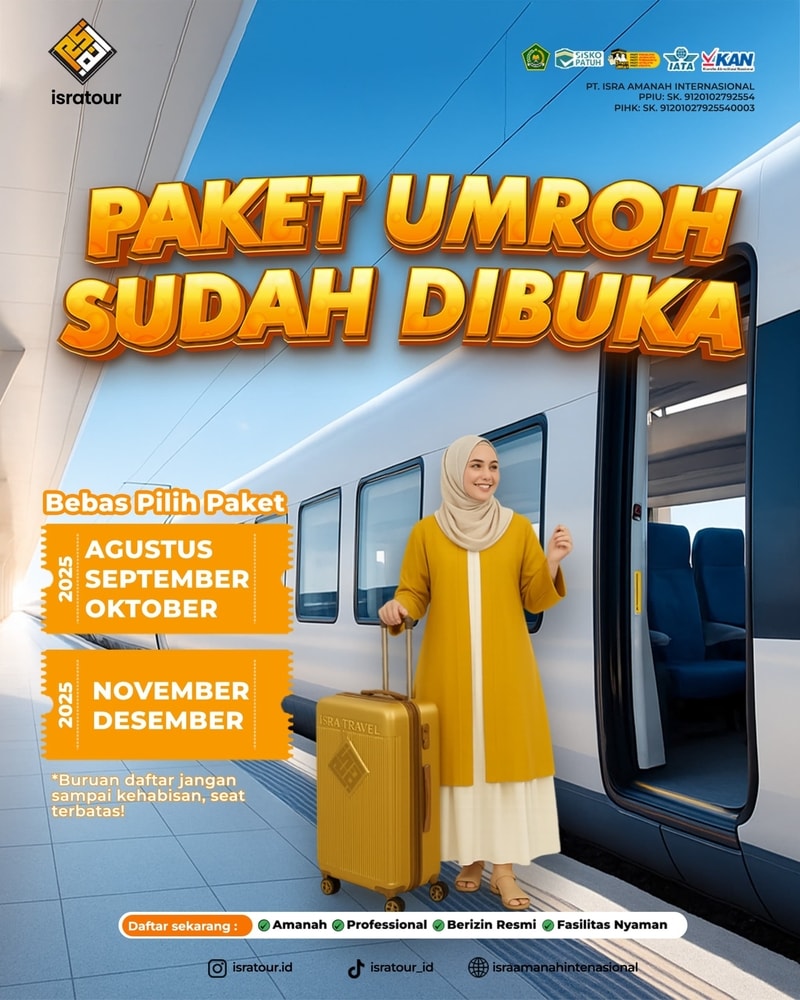 Paket Umroh Baru Isra Amanah Internasional