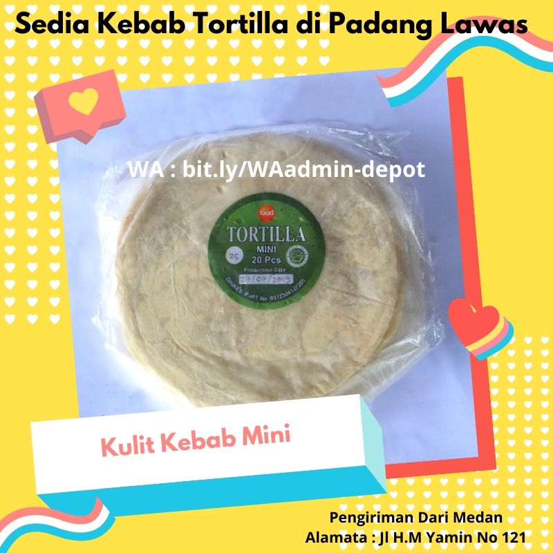 Sedia Kebab Tortilla di Padang Lawas Pengiriman from Kota Medan