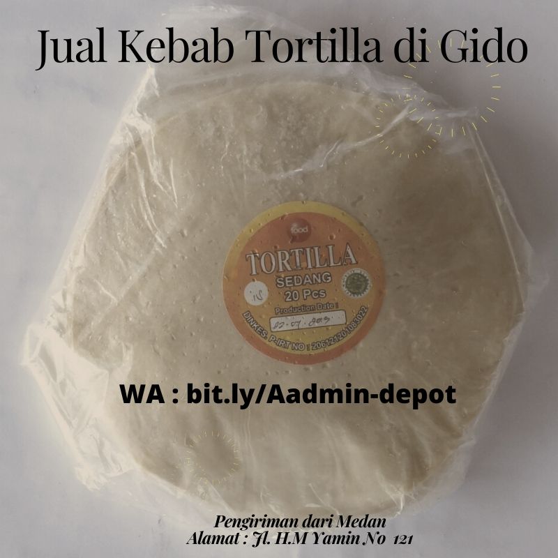 Jual Kebab Tortilla di Gido Toko asal Medan