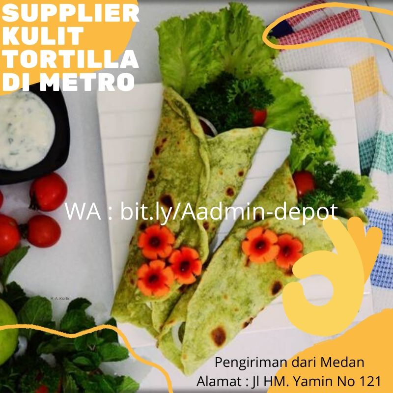 Supplier Kulit Tortilla di Metro Shipping dari Kota Medan